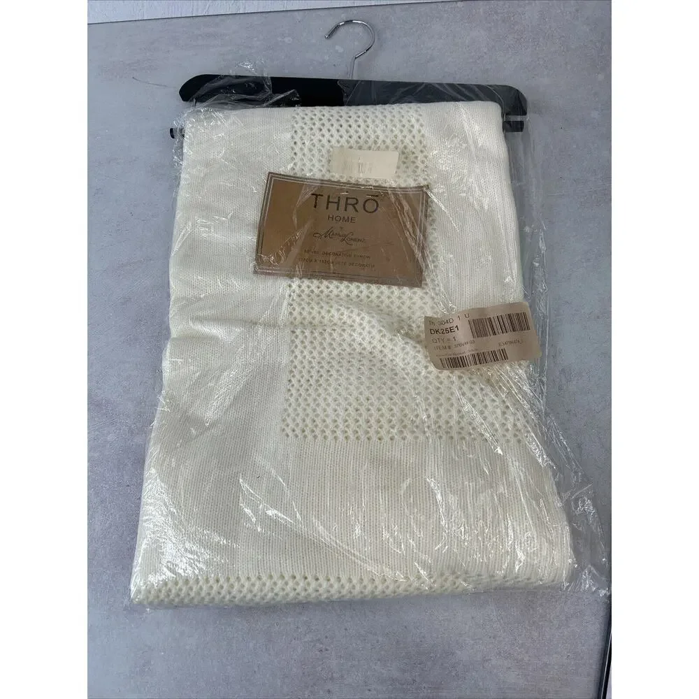 THRO by Marlo Lorenz Cream Knit 60x50